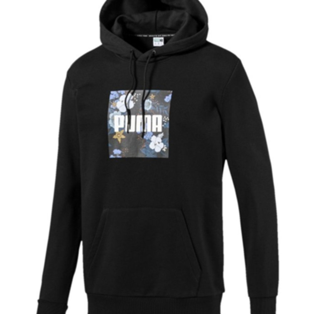 Puma Trend AOP Graphic Hoodie. New. Mens Size: M